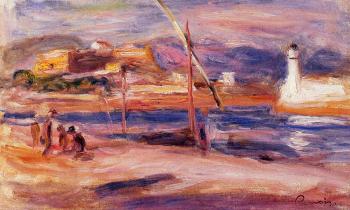 Pierre Auguste Renoir : Fort Carre et Phare d'Antibes